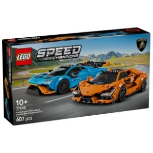 LEGO Speed Champions Lamborghini Revuelto i Huracán STO 77238
