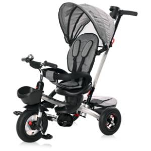 LORELLI BERTONI tricikl za decu Zippy graphite air tires sivi