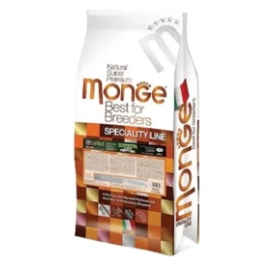 MONGE Best for breeders hrana za pse patka i krompir 15kg