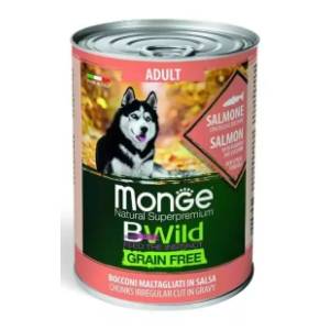 MONGE Bwild adult hrana za pse losos 400g
