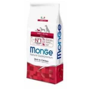 MONGE Mini adult hrana za pse piletina 7,5kg