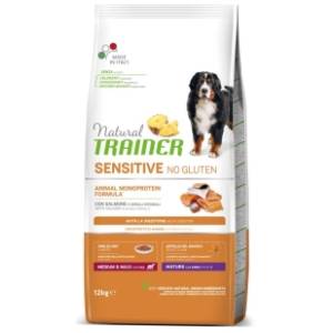 NATURAL TRAINER Sensitive hrana za pse bez glutena losos 12kg