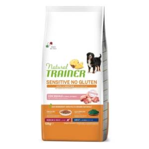 NATURAL TRAINER Sensitive hrana za pse bez glutena svinja 12kg