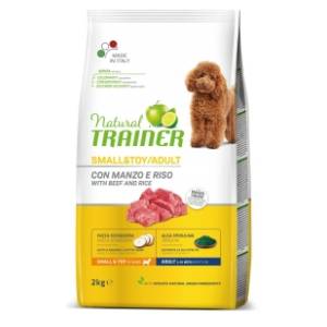 NATURAL TRAINER Small&toy hrana za pse govedina pirinač 2kg
