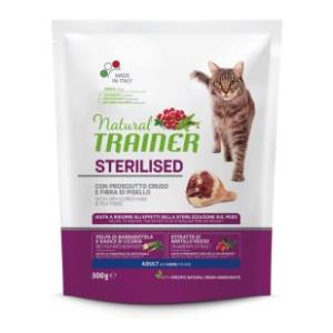 NATURAL TRAINER Sterilised hrana za odrasle mačke šunka 300g