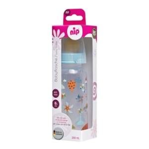 NIP Family Boy flašica 250ml plava i kaučuk cucla (6m+)