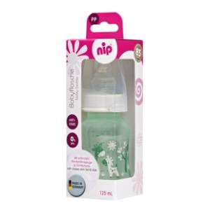 NIP Trendy flašica 125ml i silikonska cucla (0-6m)