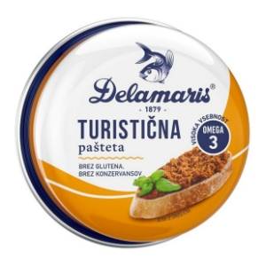 Pašteta DELAMARIS Turistička 95g
