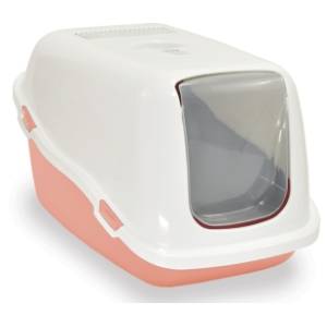 PETMAX Ella toalet za mačke 57x39x38cm roze