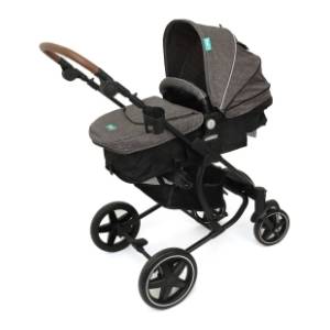 PUERRI kolica za bebe 2 u 1 Baby Move siva