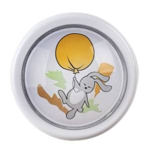 RABALUX LED plafonjera na baterije 0,3W fi 10cm Hopply 76073