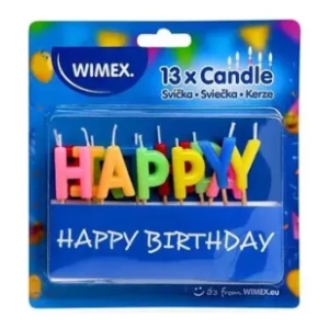 Rođendanske svećice Happy Birthday WIMEX