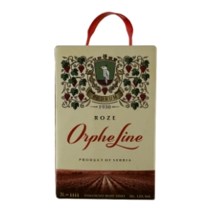 Roze vino ORFELIN bag in box 3l