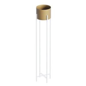 Saksija WALLXPERT Decorative pot 23x108cm bela
