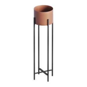 Saksija WALLXPERT Decorative pot 23x78cm crno-terakota