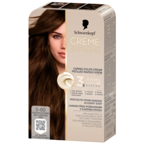 SCHWARZKOPF Creme Supreme farba za kosu 5-60 light brown