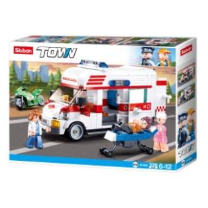 SLUBAN kocke Ambulantno vozilo sa figurama