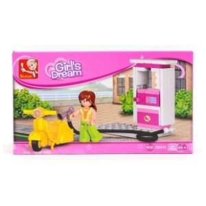 SLUBAN kocke Benzinska stanica 37kom