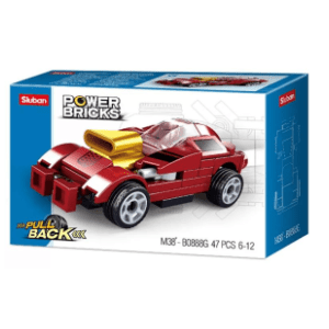 SLUBAN kocke Trkački automobil 47kom