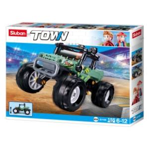 SLUBAN kocke vozilo Off road mint