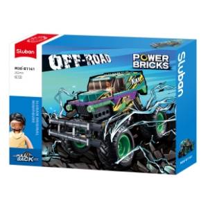 SLUBAN kocke vozilo Off road zeleni