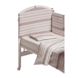 STEFAN posteljina sa ogradicom za bebe Vintage 5 60 x 120 cm