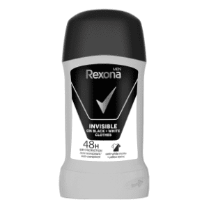 Stik REXONA invisible black & white 50ml
