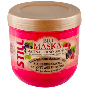 STILL Bio maska za kosu malina i crno grožđe 500ml