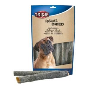 TRIXIE sušena koža lososa užina za pse 150g