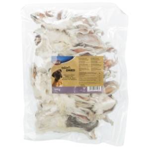 TRIXIE zečje uši sa krznom užina za pse 500g