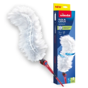 VILEDA set praško 1kom + zamenska glava Flex and catch