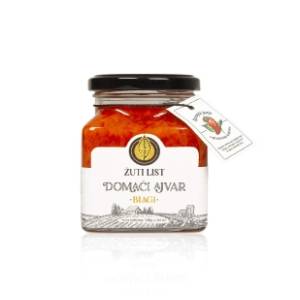 Ajvar ŽUTI LIST domaći blagi 550g