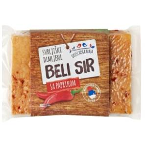 Beli sir UKUSI MOGA KRAJA Svrljiški dimljeni sa paprikom 250g
