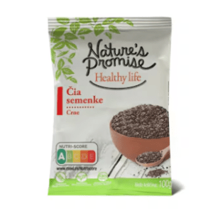Čia semenke NATURE'S PROMISE crne 100g 