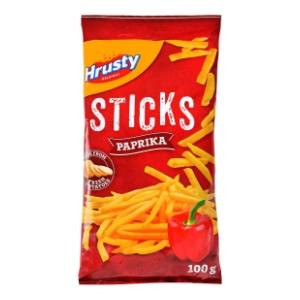 Čips HRUSTY Sticks paprika 100g