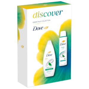 DOVE set Discover fresh (gel za tuširanje i dezodorans)