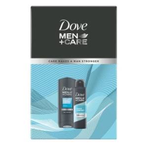 DOVE Men set clean comfort (gel za tuširanje i dezodorans)
