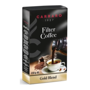 Espresso kafa CARRARO  Gold Blend filter mlevena 250g