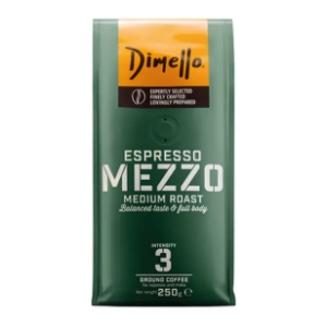 Espresso kafa DIMELLO Mezzo mlevena 250g