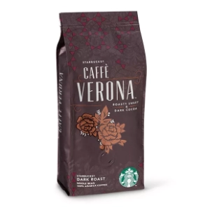 Espresso kafa STARBUCKS Caffe Verona u zrnu 250g