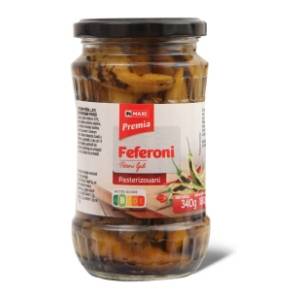 Feferone MAXI pečene pikant 340g