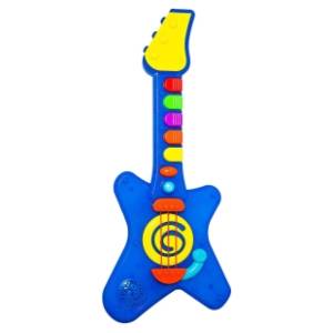 Igračka Gitara sa svetlom i zvukom plava INFUNBEBE