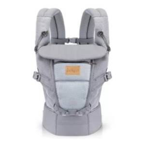 JUNGLE kengur nosiljka za bebe Air 4u1 siva