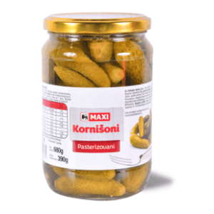 Kornišoni MAXI 680g