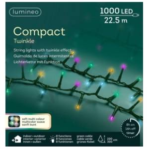 Lampice za jelku sa 1000 multi LED dioda 22,5m Lumineo