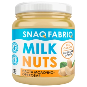 Mleko krem SNAQ FABRIQ sa indijskim orahom 250g