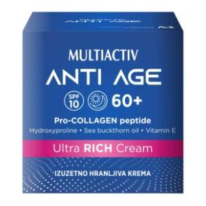 MULTIACTIV anti age krema hranljiva 60+ 50ml