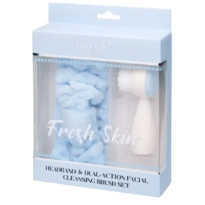 MY SPA traka za kosu i četka za čišćenje lica Fresh skin