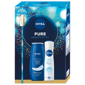 NIVEA set Pure care (dezodorans i losion za telo)