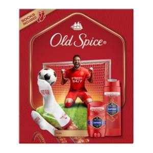 OLD SPICE set Football (stik, gel za tuširanje i čarape)